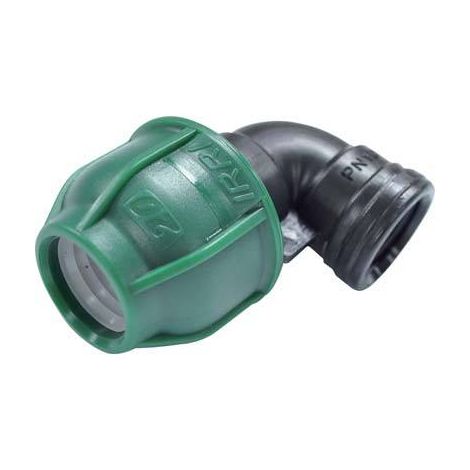 GOMITO A COMPRESSIONE FILETTO FEMMINA PN10