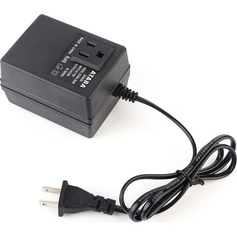 Convertisseur tension 110V vers 220V 200W – Prise EU, voyage – Transformateur compact