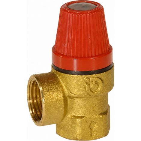 Thermador Caleffi 311431 Válvula de seguridad para calefacción 1/2" f - nf (1/2)
