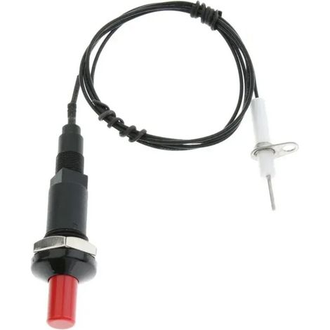 Allumeur piézo à bouton-poussoir, kit d'allumage par étincelle pour réchaud, barbecue, camping, randonnée, activités de plein air, réchaud à gaz, remplacement pour barbecue, réchauds de cuisine portab (1/4)