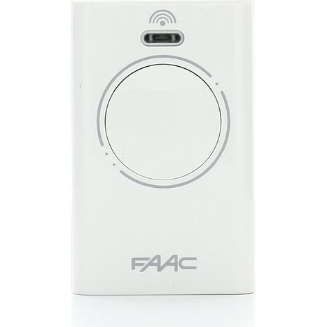 FAAC XT2 433 SLH LR 787007 Trasmittente Telecomando Radiocomando 2 Canali Bianca