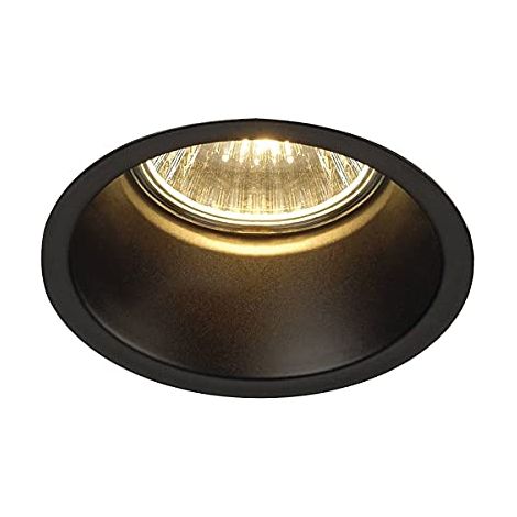 Faretto incasso SLV HORN GU10 50W acciaio nero opaco (1/4)