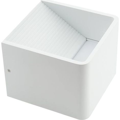Aplique De Pared LED "KUUTIO" 6W 529 Lumens - Blanco (1/5)