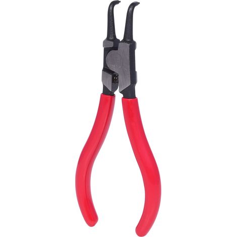 KS Tools 500.1025 Seegeringzange für Außensicherungsringe, abgewinkelt, 130mm