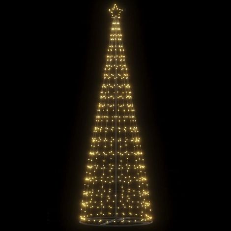 vidaXL LED Tannenbaum 550 LEDs Warmweiß 300 cm (1/5)