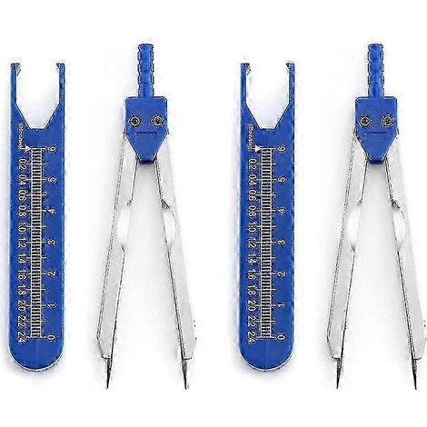 Compas d'électrocardiogramme ECG, lot de 2 outils de mesure pour électrocardiogramme (1/5)
