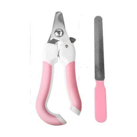 Coupe-ongles pour chien + lime à ongles pour chien, coupe-griffes pour chat, coupe-ongles pour lapin, coupe-ongles pour animaux de compagnie, coupe-ongles professionnel et sûr pour chien (1/2)