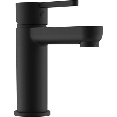 Mélangeur lavabo sans vidange Noir Opaque Mod. Virna (1/5)