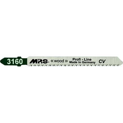 Hoja sierra calar MPS 3160, dentado extrafino 17 TPI, cromo vanadio, tipo T.