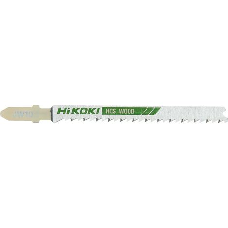 Lot de 5 lames pour scie sauteuse Proline  HIKOKI 750044 - 3-30mm nette - HCS L.75 coupe bois
