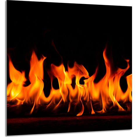 PANNELLO IN VETRO PER CUCINA 60x65 Fire (1/5)
