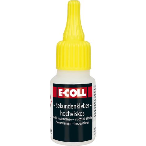 E-COLL Sekundenkleber 20g hochviskos (1/3)