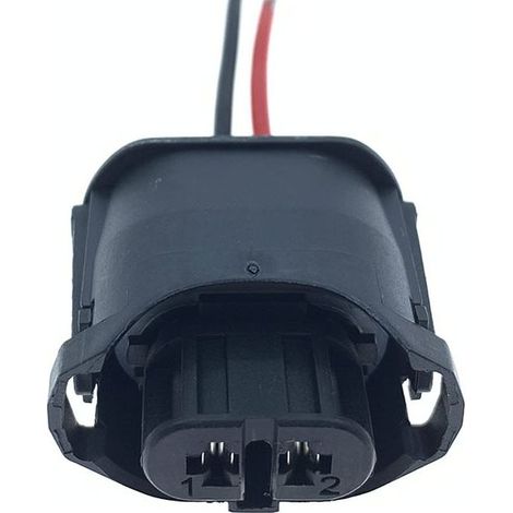 Connecteur à 2 broches 1-1355668-2 pour feux antibrouillard avant BMW, faisceau de câblage 2P DJ7027Y-2.8-21 -- Connecteur simple