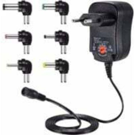 YMYNY 30W Universal-Netzteil (AC/DC 3V/4,5V/5V/6V/7,5V/9V/12V/1A/2A), Multispannungsadapter mit USB-Anschluss und 8 DC-Steckdosen für Überwachungskameras, Kameras, Router, Lautsprecher, Lampen und Hei (1/5)