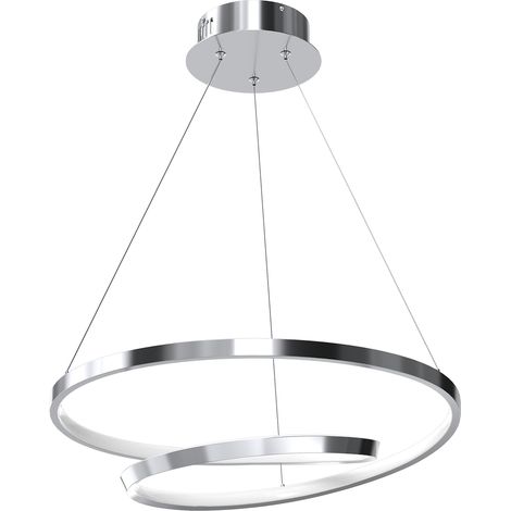 Hängelampe LUCERO CHROM 48W LED