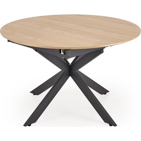 Mesa Houston 1963 , 75x0x0cm, Alargamiento, MDF, Chapa de madera natural, Metal (1/5)