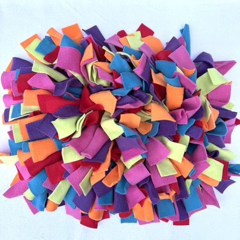 Pour chiens - taille M - Violet, rose, rouge, orange, vert citron, bleu