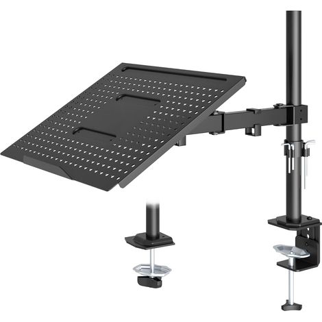 Support Ecran PC avec Plateau Ventilé, 13-32 Pouces (1/5)