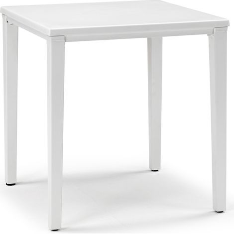 Table de jardin métal et plastique Timo 70 x 70 cm, Scab