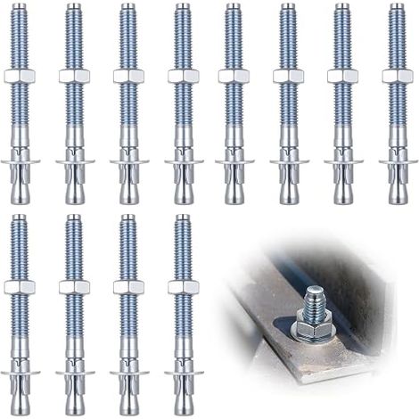Stud Anchor M12 x 120mm, Anchor Studs, Expansion Bolts, Expansion Screws, Anchor Bolts, Concrete Dowel for Concrete Stone Windows Machinery Beams (1/5)