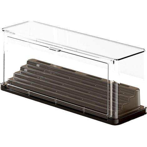 Display Case, Creative Multi-Layer Gift Box, Modern and Versatile Stackable Presentation Box, Desk Organizer for Medals, Black (1/5)