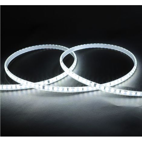 Bobine led 2835 6000K 50 mètres 8w/m 230V IP65 Miidex Lighting® (1/2)