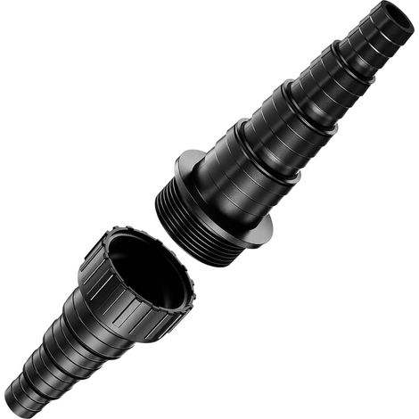 Raccord de tuyau 20/25/32/38 mm Adaptateur de tuyau de piscine en plastique pour jardin et piscine (1/5)
