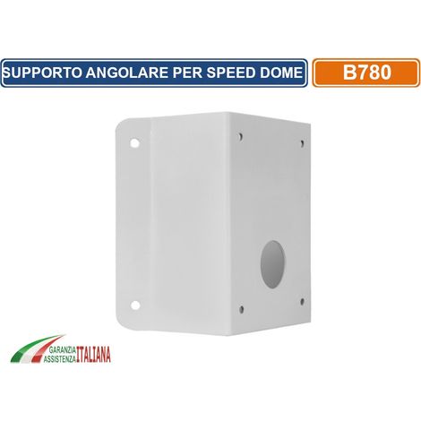 SUPPORTO ANGOLARE IN METALLO PER TELECAMERE SPEED DOME