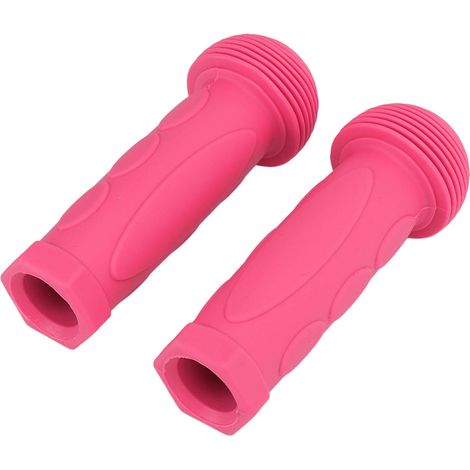 Paar Lenkergriffe für Kinder-Minibikes, aus hochfestem Gummi, rosa. (1/5)