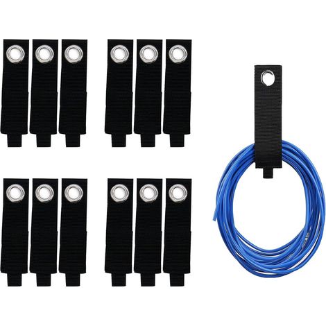 Réutilisables Sangles, 12 Pièces Sangles Sangles Câble, Sangles de Rangement Réutilisables, Crochet et Boucle Attache-câble, Utilisé Dans les Garages, Maisons, Placards, Bateaux, Plomberie de Jardin
3 (1/5)