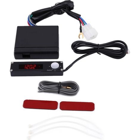 Dispositif universel de temporisation turbo pour voiture, ralentisseur de temps de stationnement, LED numérique 41001-AK009 (lumière rouge)