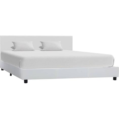 Maison Exclusive - Giroletto Bianco in Similpelle 120x200 cm (1/5)