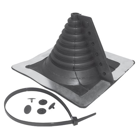 Solin EPDM toiture métal D110-225 mm - STC-EPDM ECONOPRIME - STC-EPDM