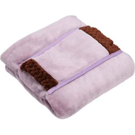 USB Electric Heated Blanket, Shawl, Heated Blanket, Washable, for Winter, for Hands and Shoulders, for Home and Office, Pink