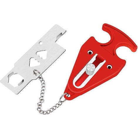 Verrou de porte portable - Sécurité renforcée Multicolore (1/4)