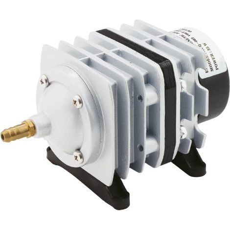 Compresseur d'air 3000 L/h – Débit 50 L/min – Puissance 35 W – Pression 0.028 MPa – Pour aquariums et systèmes hydroponiques – Boyu - ACQ-003 (1/2)