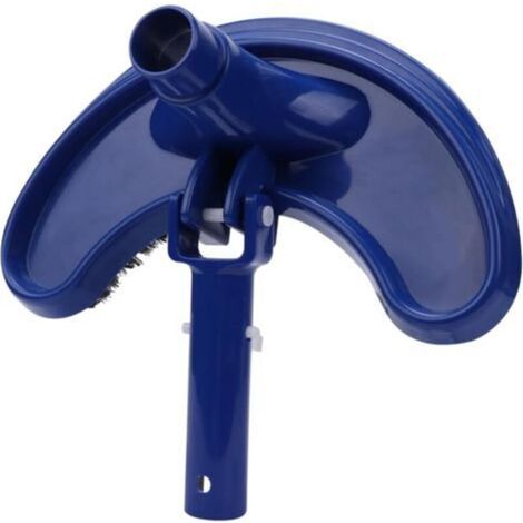 Cabezal de succión curvo para piscinas, accesorio de limpieza reutilizable para suelos y spas, compatible con skimmers y ventosas -Crezuo