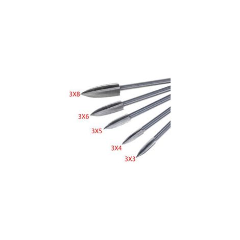 5 punte per incisione su legno, utensili per intaglio per utensili rotanti - Crezuo