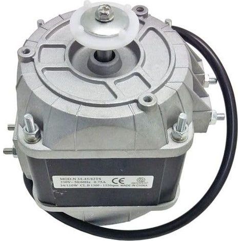 Moteur universel de ventilateur de réfrigérateur 25 W 230 V. 11 x 11 x 9 cm MONDO - Compatible avec les grandes marques (1/2)