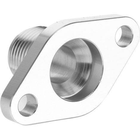 Raccord bride retour d'huile AN12 en alliage d'aluminium, lot de 2, compatible Garrett T3 T4 T04B T04E (1/5)