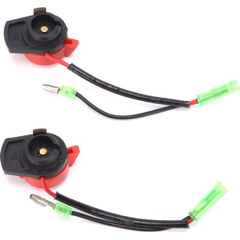 Interrupteur moteur marche/arrêt 36100-ZE1-015 pour Honda GX160 GX200 GX240 ED1000 EZ1400, lot de 2 pièces de rechange (1/5)