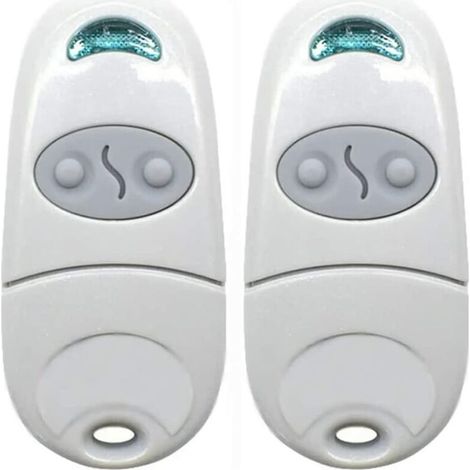 XVX (2, Bianco) Telecomando universale per cancello, telecomando per apriporta da garage, trasmettitore di chiavi portatile, telecomando per porta da garage per Came Top 432NA/432EE/432 EV/432M THISND (1/5)