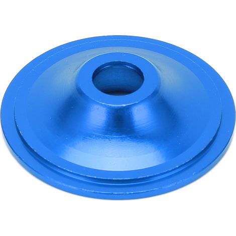 Casque vélo capot supérieur en alliage d'aluminium, couvercle de potence VTT avec vis, bleu (1/5)