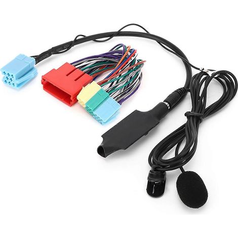 Bluetooth-Audioadapter mit Lautsprecher für Autoradios, passend für A2, A3, 8L, 8P, B5, B6, B7, A6