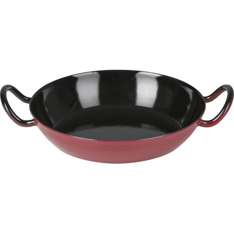 Sartén gourmet RIESS Ø20cm esmalte rojo