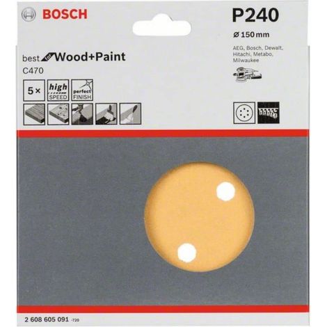 Disco abrasivo RW D150 6OTW. 6 pezzi. - B 2608605102 (1/3)