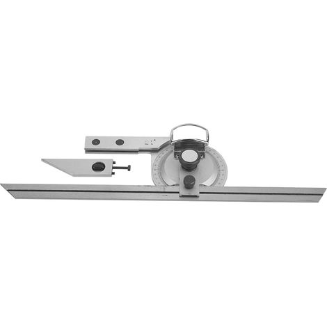 Rapporteur d'angle universel 0-360 degrés, équerre, outil de mesure (1/5)
