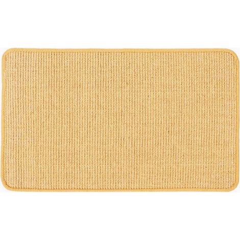 Tapis à griffer pour chats d'intérieur, protège meubles et tapis, surface résistante aux griffures, facile à nettoyer, en sisal avec adhésif réutilisable (1/5)