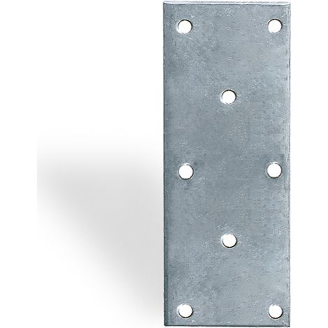 Giunto a piastra forato, leggero 75 x 40 mm.