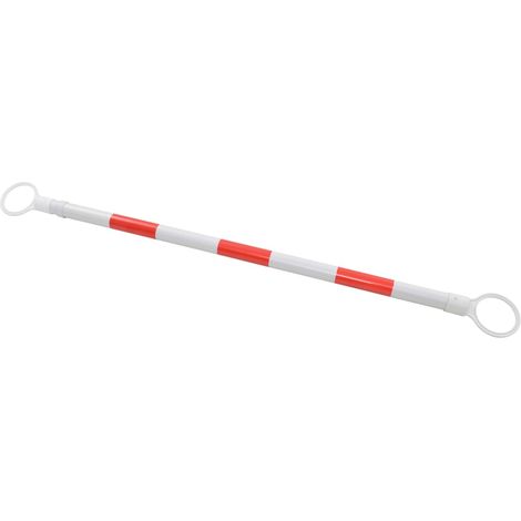 Retraktierbare Stangen für Kegel 2 Stück Kunststoff 116-197 cm
